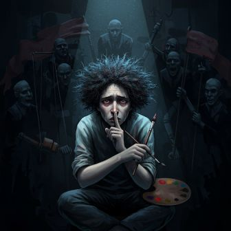 How artists are pressured or harassed in various ways for political interests