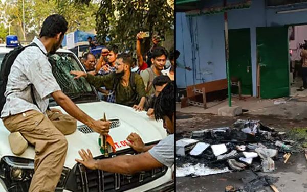 A student in jadavpur university chaos case